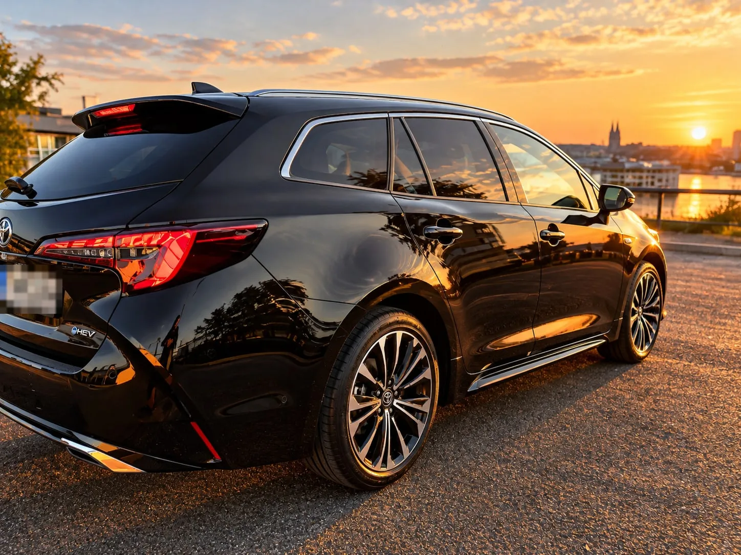 Toyota Corolla Touring Sports von MainRide, Heckansicht
